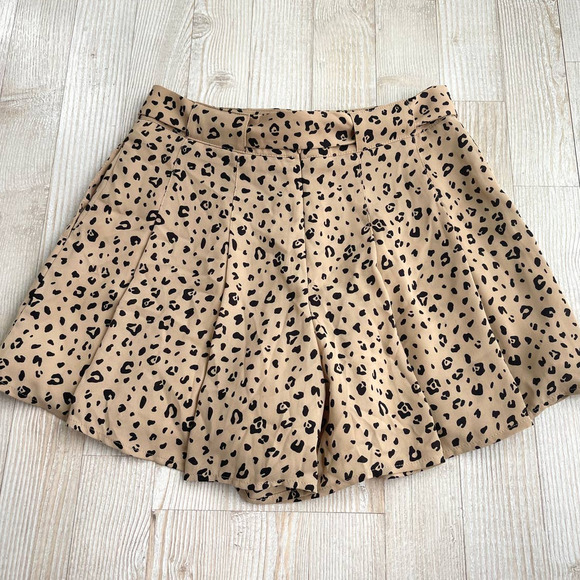 Sunday Best High Waist Cheetah Print Shorts Size 0 - Picture 8 of 8